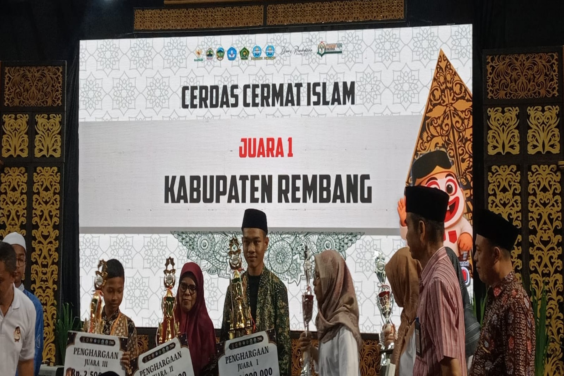 Siswa SMPN 2 Rembang Juara 1 CCI pada MAPSI Tingkat Provinsi Jawa Tengah
